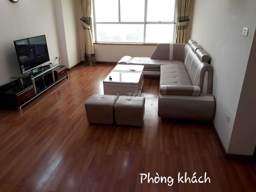Cho Thuê Chung Cư N09 Dịch Vọng - Cầu Giấy 100m2. 3N.2VS.Full